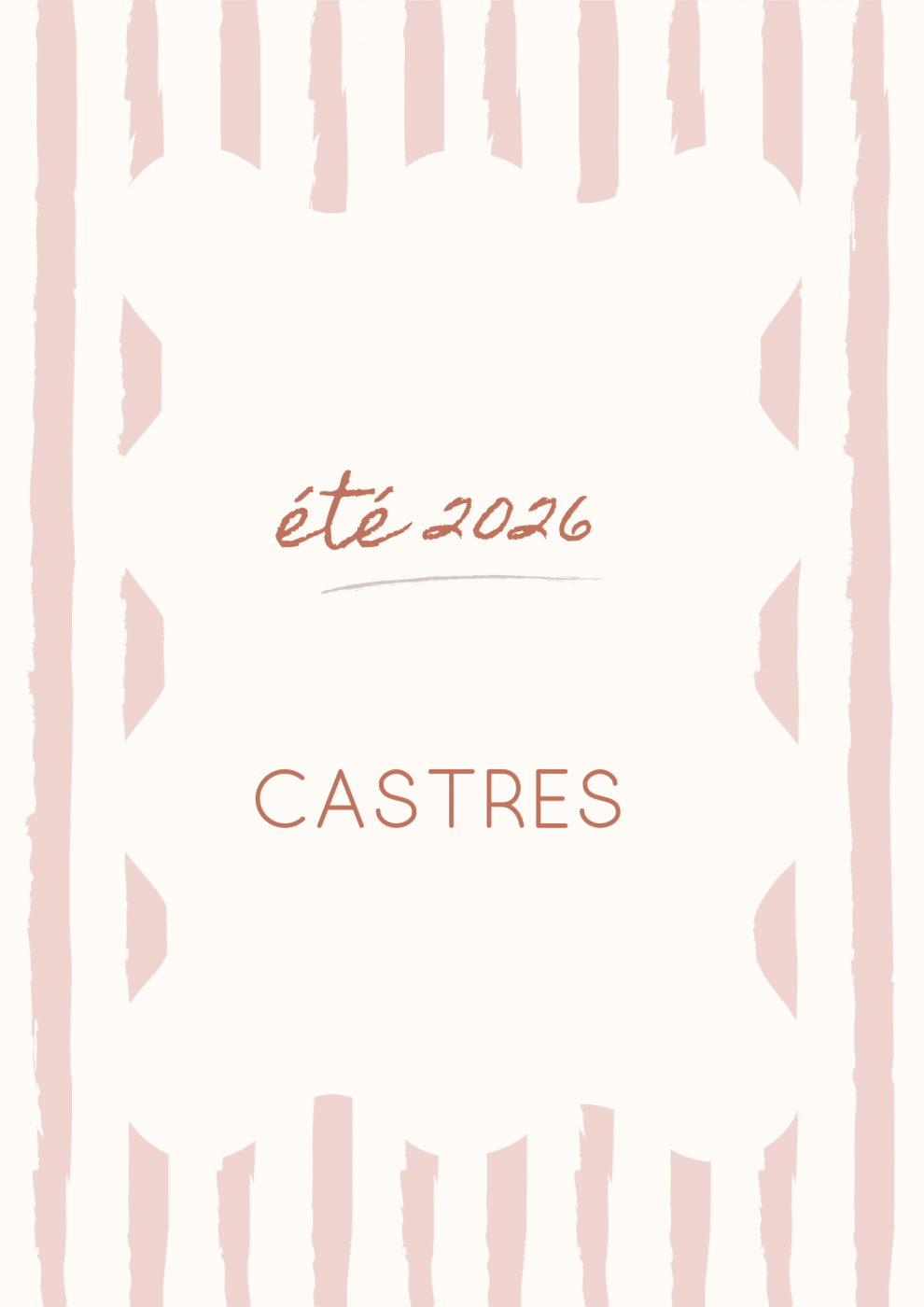 PROGRAMME &eacute;t&eacute; 2026